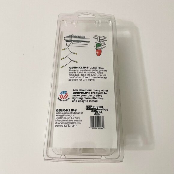 QK Quik Klip Gutter Hooks 24 Count Item 324 - Picture 6 of 12